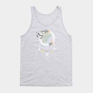 butterflies dream catcher gift Tank Top